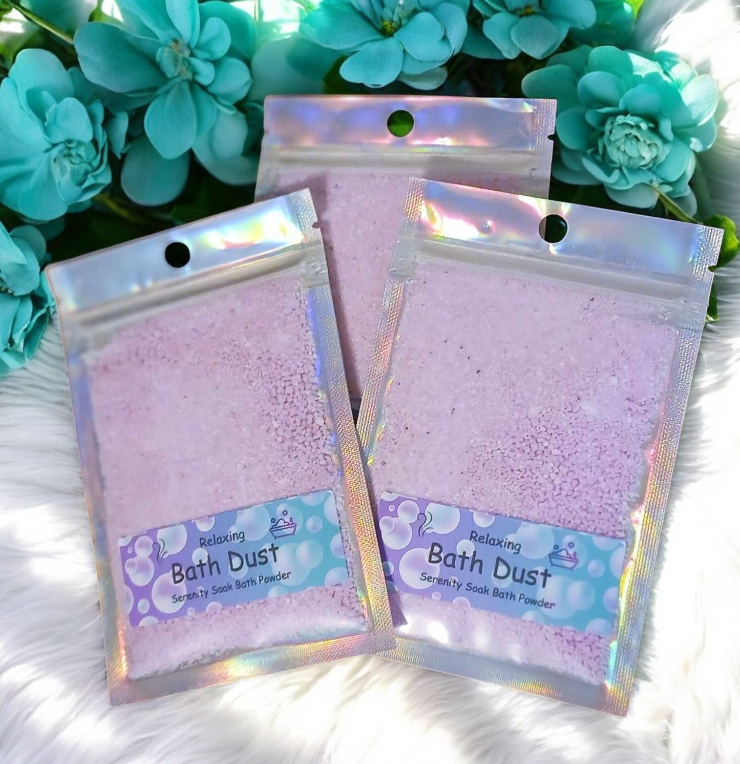 Relaxing Bath Dust – Soothing, Foaming Bath Powder for a Relaxing and Hydrating Bath Soak