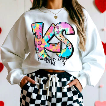Neon Splash State T shirt **Enter state you need in note section upon checkout**