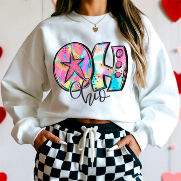 Neon Splash State T shirt **Enter state you need in note section upon checkout**