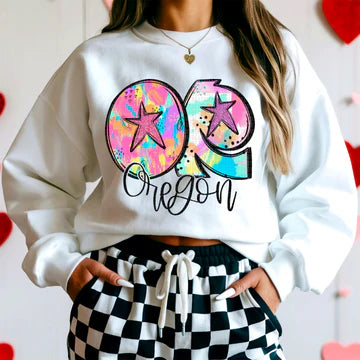 Neon Splash State T shirt **Enter state you need in note section upon checkout**