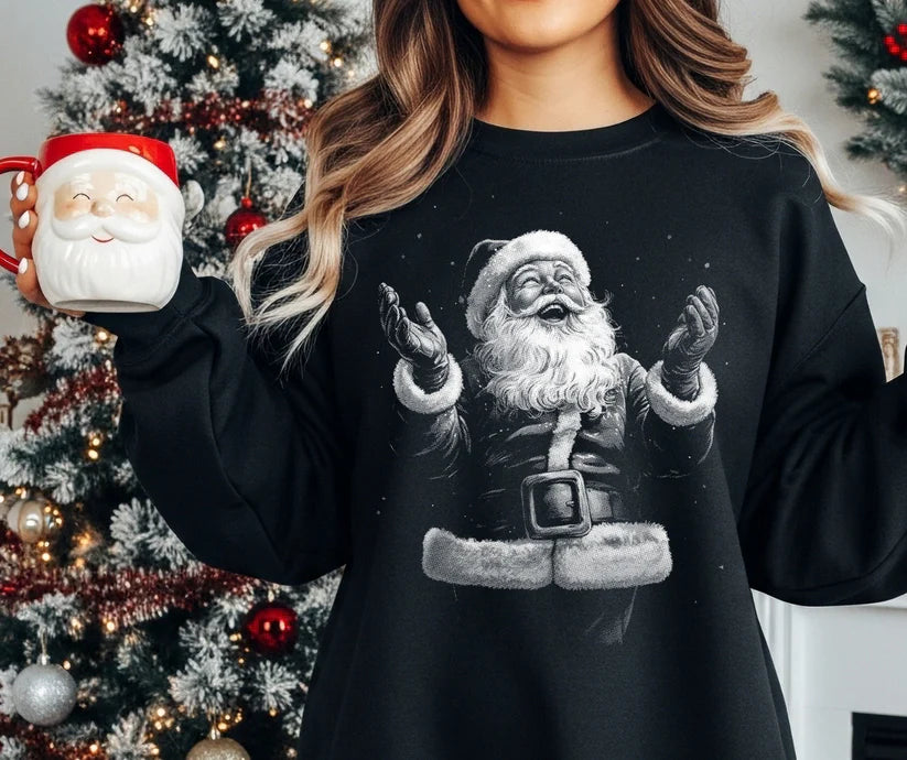 Santa Hands Up T~SHIRT