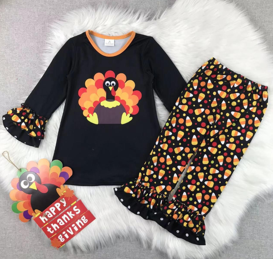 π¦ Turkey & Candy Corn β Milk Silk Boutique Outfit Preorder