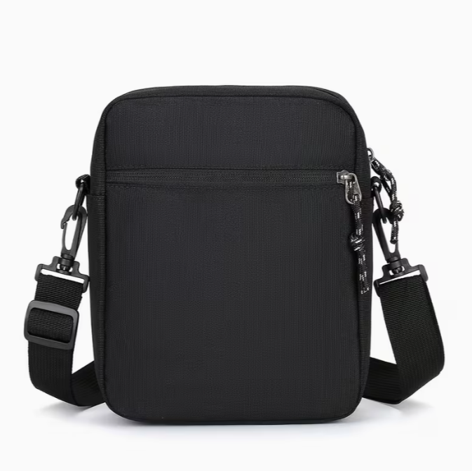 Black Rose Crossbody Bag