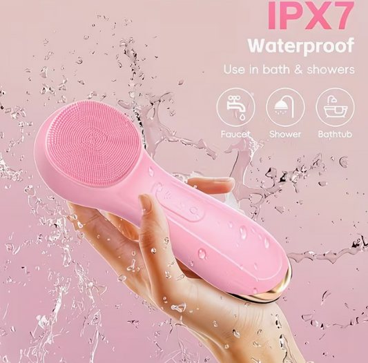 ✨ Rotating Silicone Facial Cleanser