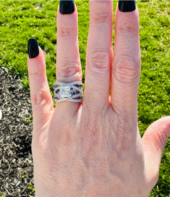 Elowen Sapphire Band Luxe Sapphire Band RIng