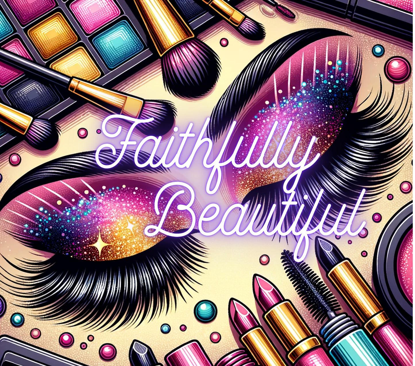 Faithfully Beautiful 20 oz Tumbler