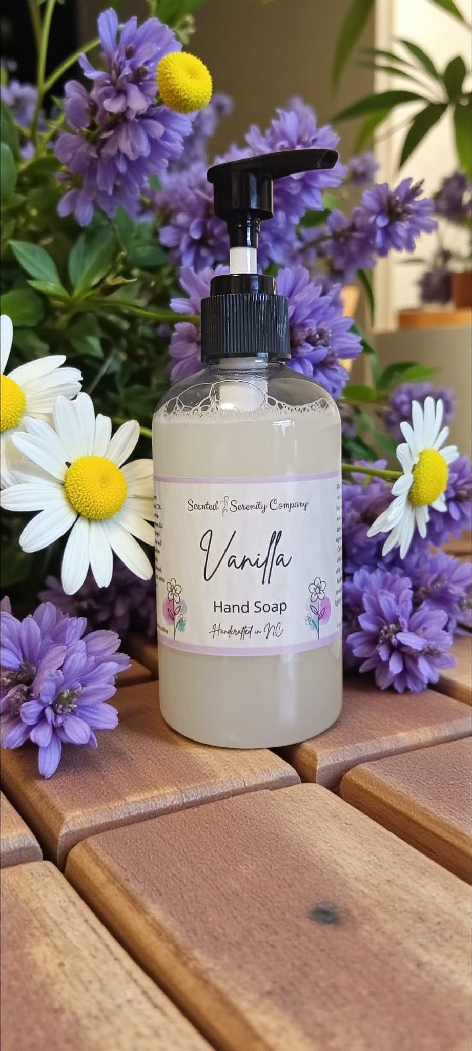 8 oz Handcrafted Natural Hand Soap | Moisturizing & Gentle