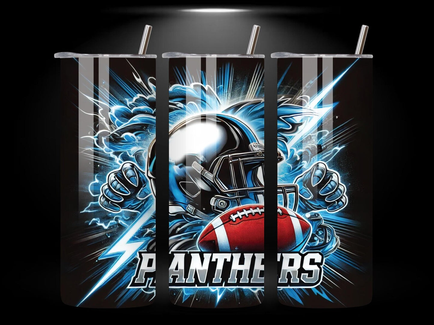 Football Teams 20 oz Stainless Steel Tumbler