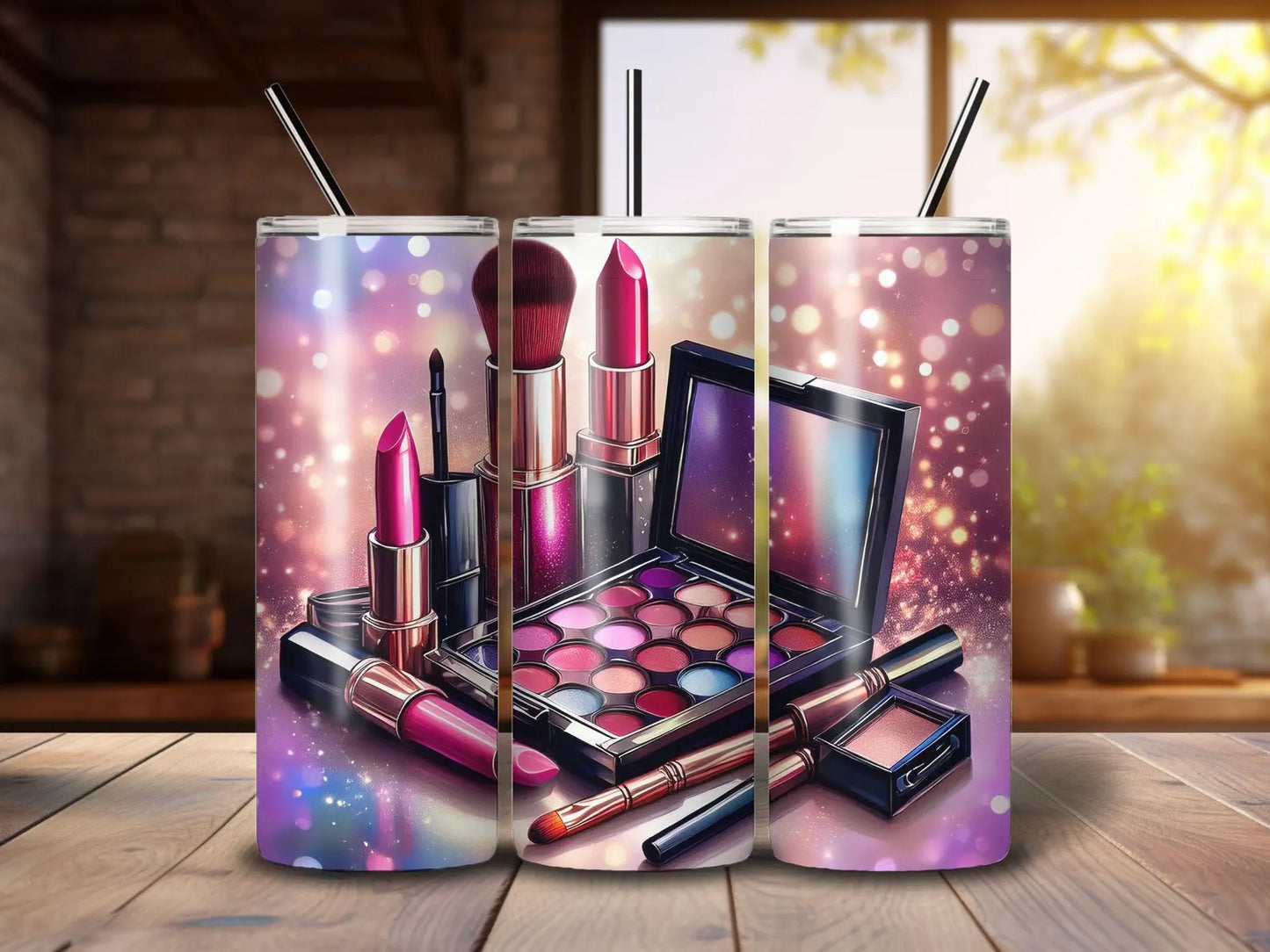 Make Up 20 oz Stainless Steel Tumblers