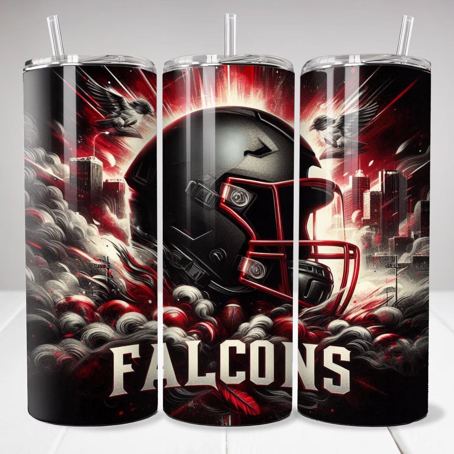 Football Teams 20 oz Stainless Steel Tumbler