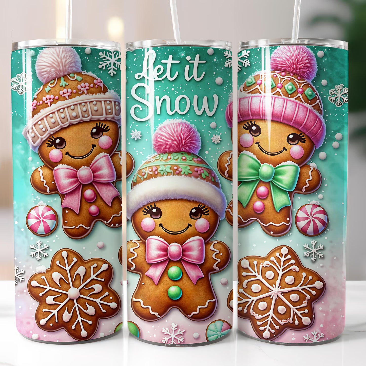 Let It Snow Tumbler