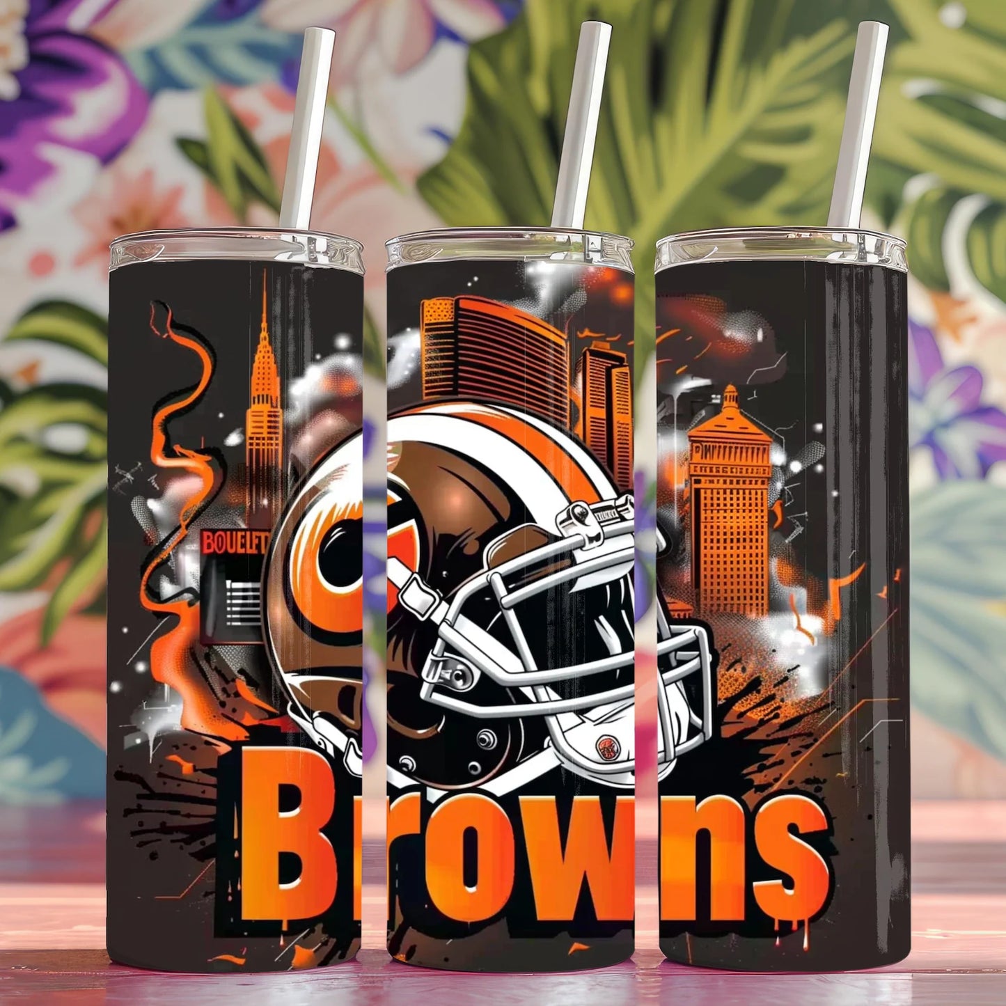 Football Teams 20 oz Stainless Steel Tumbler