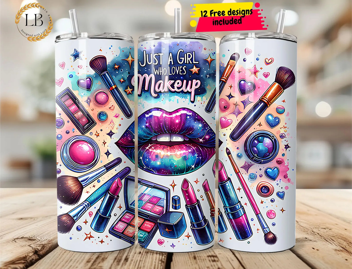 Make Up 20 oz Stainless Steel Tumblers