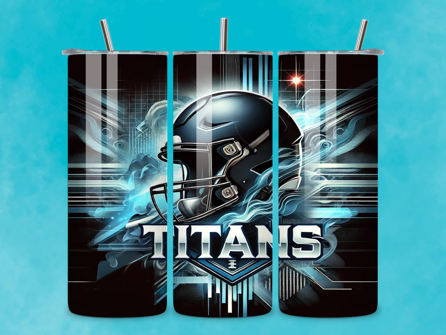Football Teams 20 oz Stainless Steel Tumbler