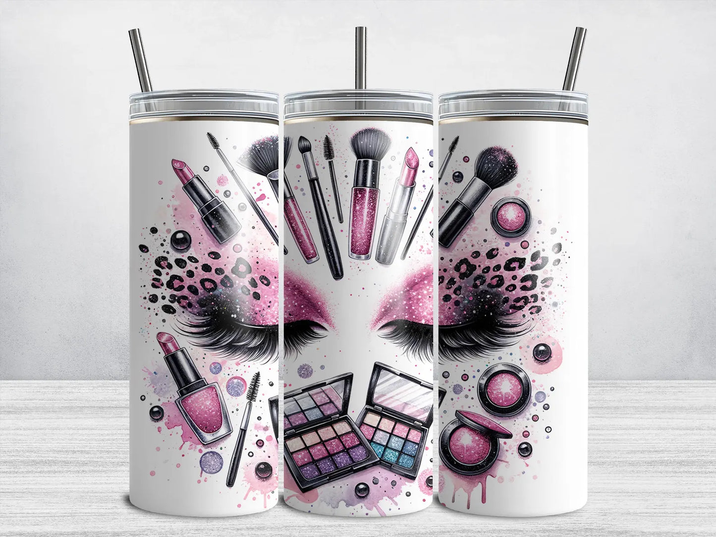 Make Up 20 oz Stainless Steel Tumblers