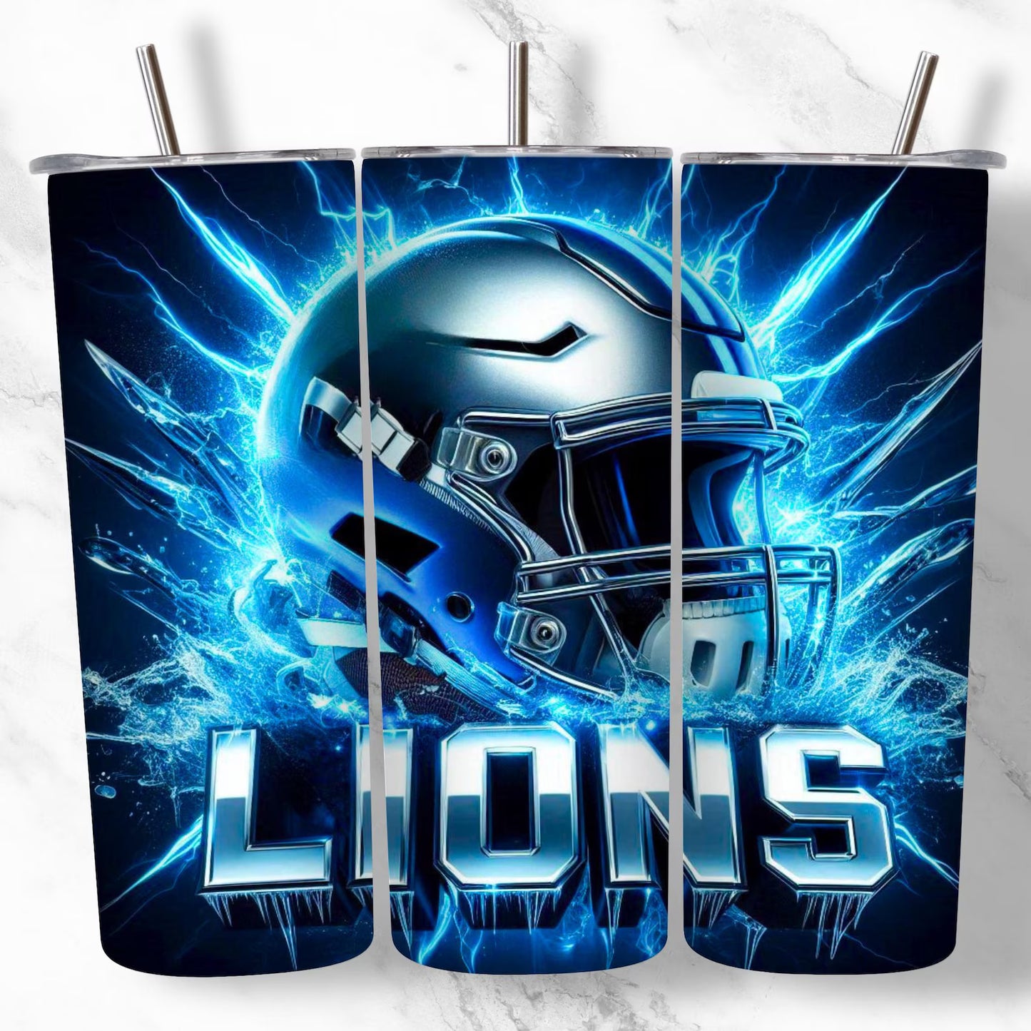 Football Teams 20 oz Stainless Steel Tumbler