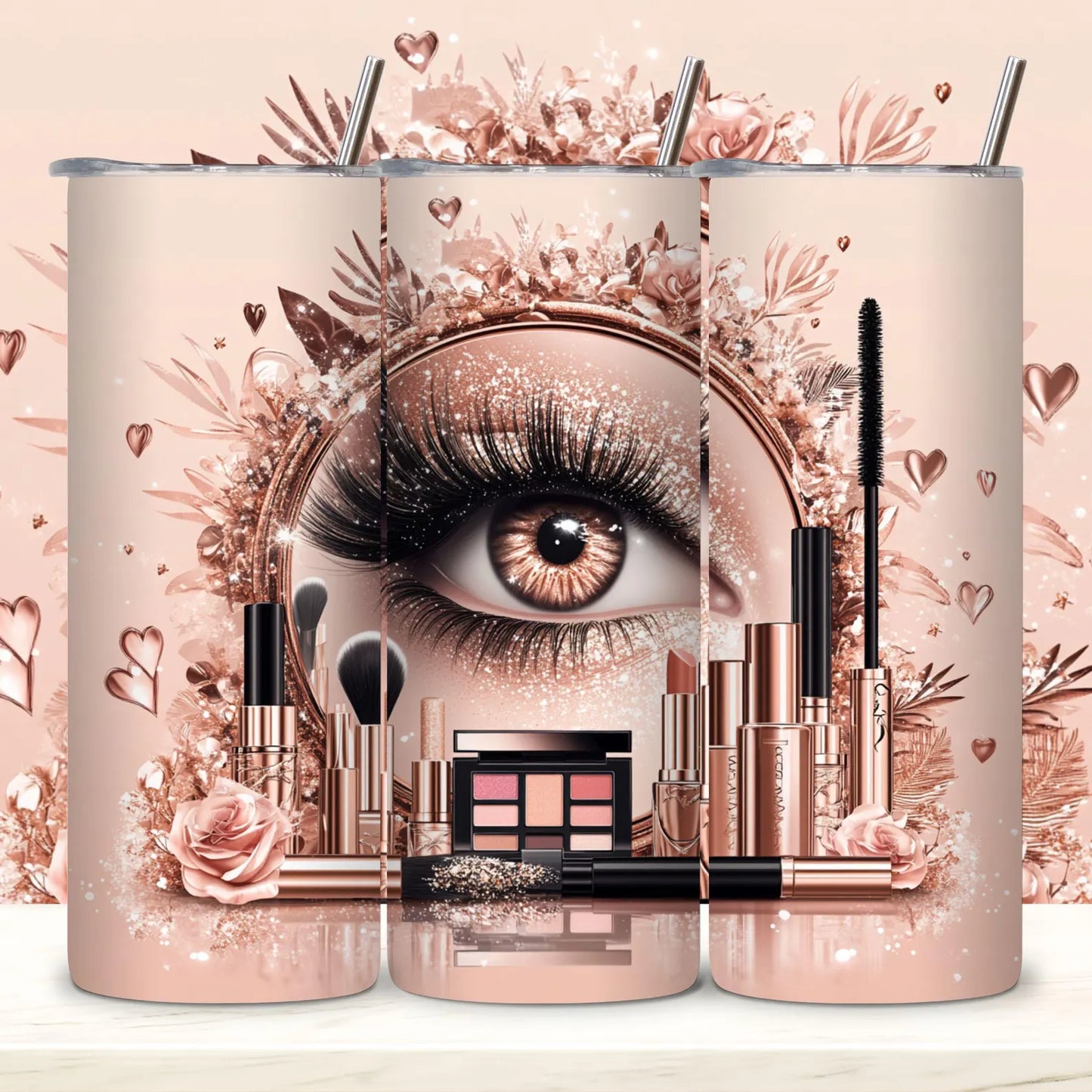 Make Up 20 oz Stainless Steel Tumblers