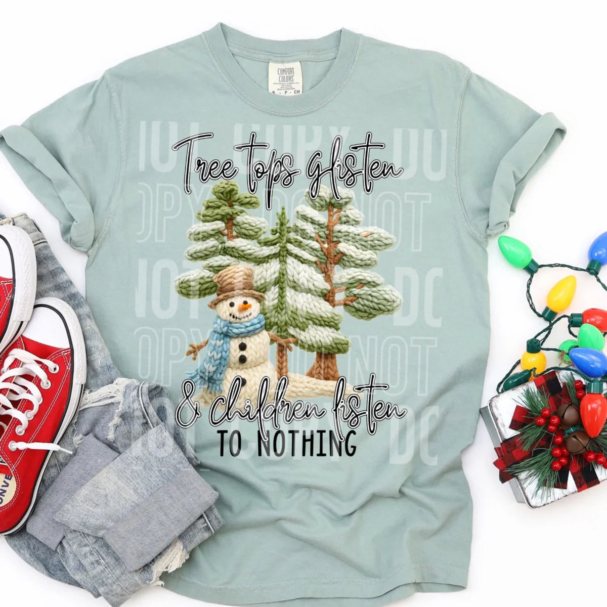 Tree Tops Glisten and Children Listen to Nothing T~Shirt