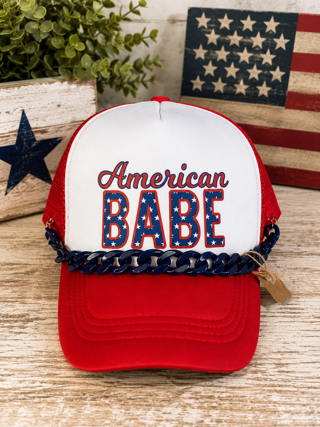 American Babe Trucker Hat