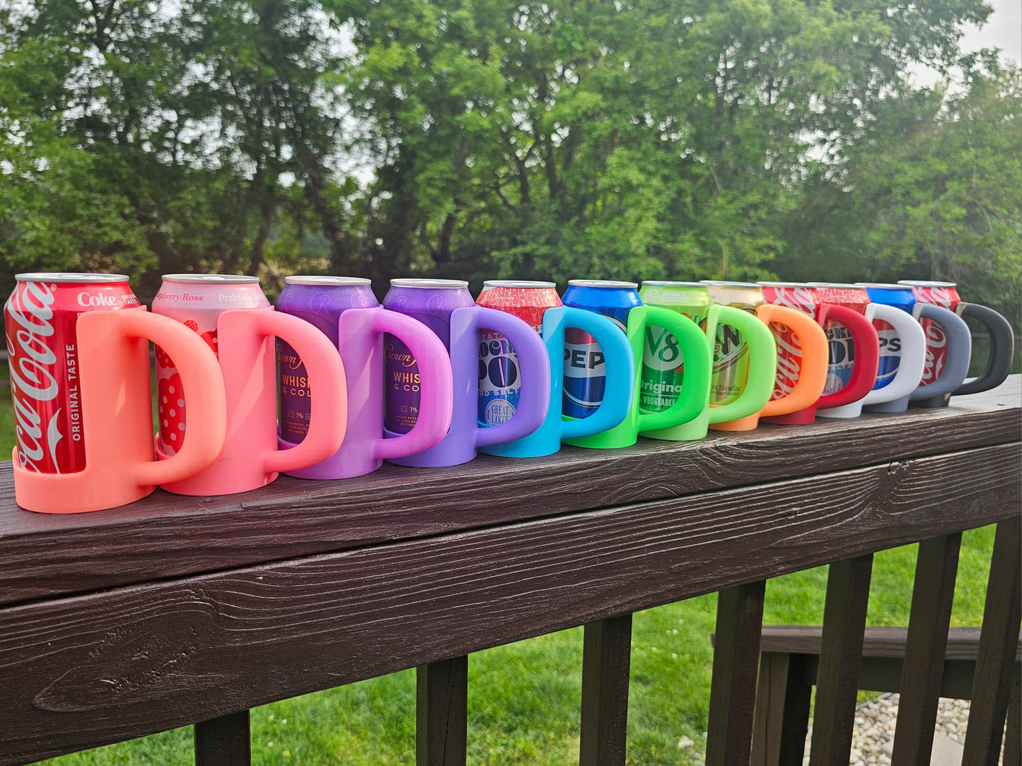 Slim Can & Standard Can Holders with Lids