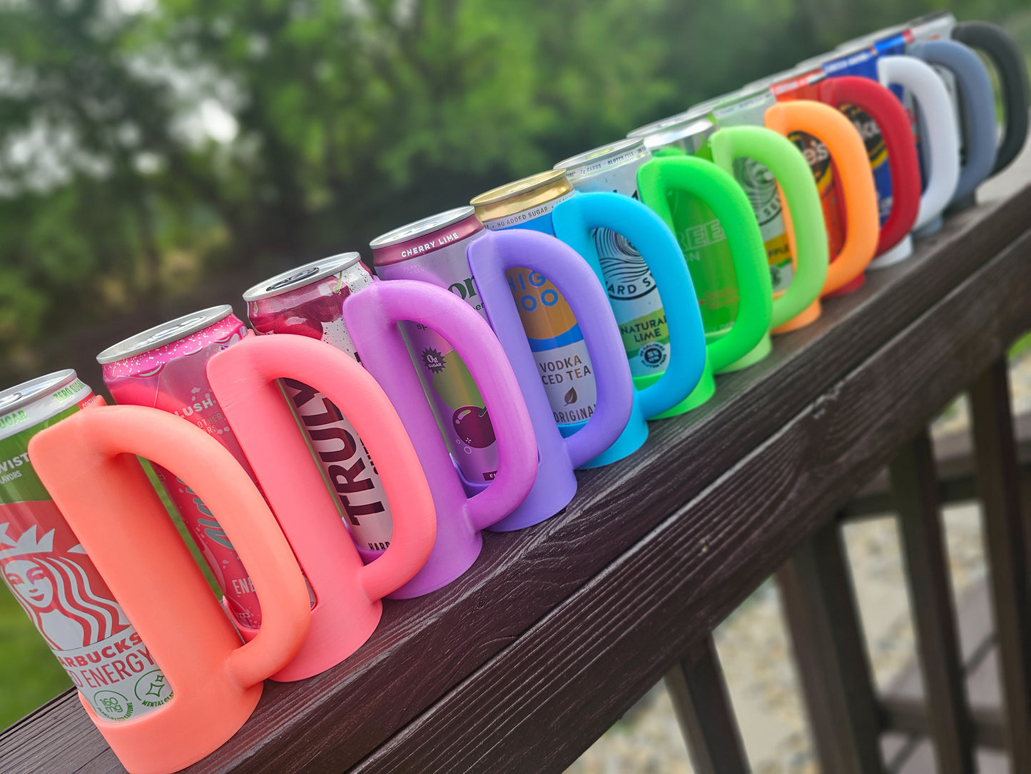Slim Can & Standard Can Holders with Lids