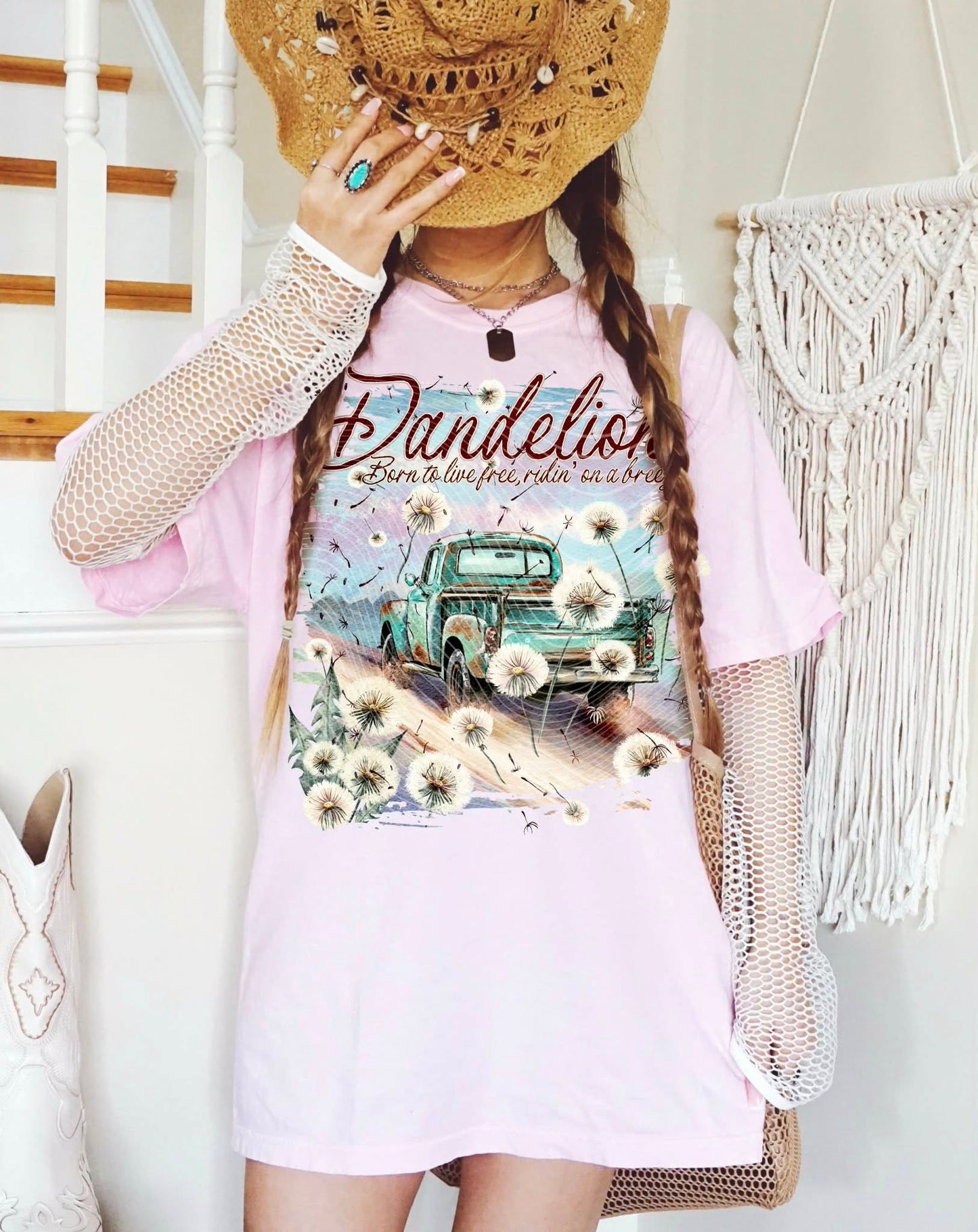 Dandelion Born To Live Free Ridin' On A Breeze T~SHIRT, SWEATSHIRT, HOODIE LISTING