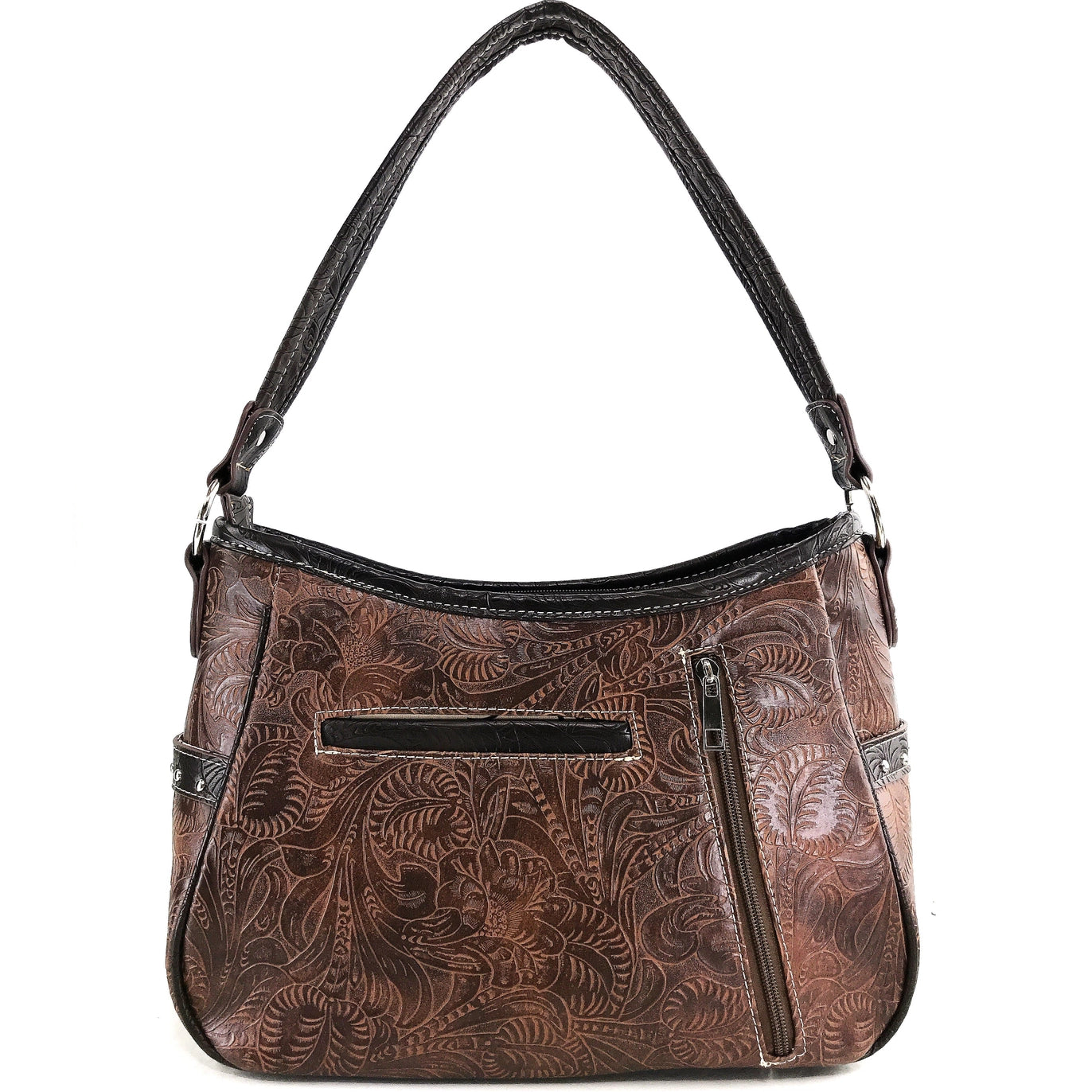 🤠✨ Embossed Western Shoulder Handbag