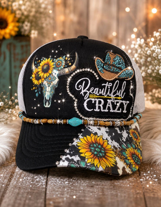 Beautiful Crazy Trucker Hat