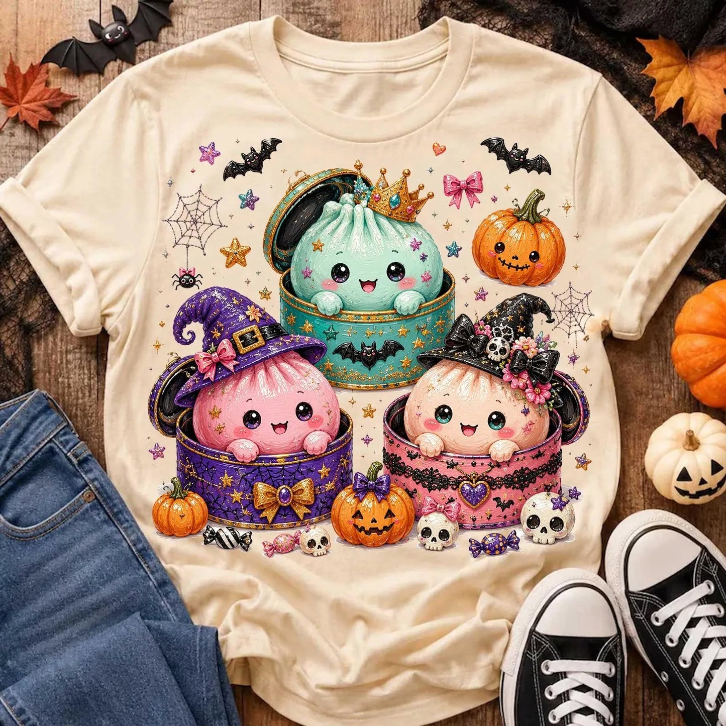 Squishie Halloween ~ CHOOSE T SHIRT, SWEATSHIRT, HOODIE