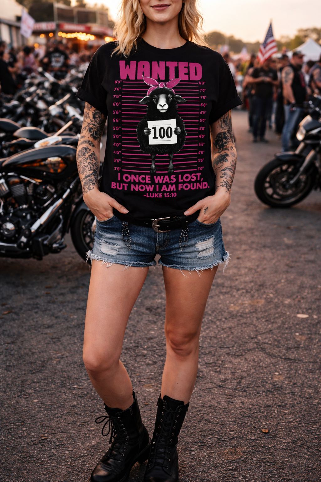 I Once Was Lost, But Now I'm Found Sheep T Shirt