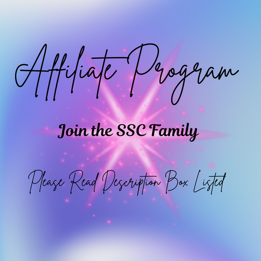 Affiliate Program ~ Want to join the SSC family?