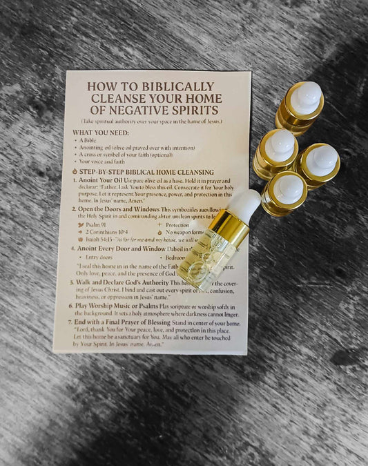 3mL Anointing Oil – Biblical, Handcrafted, Olive Oil Base