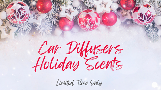 ** HOLIDAY SCENTS** Hanging Car Diffusers ~ 8ml