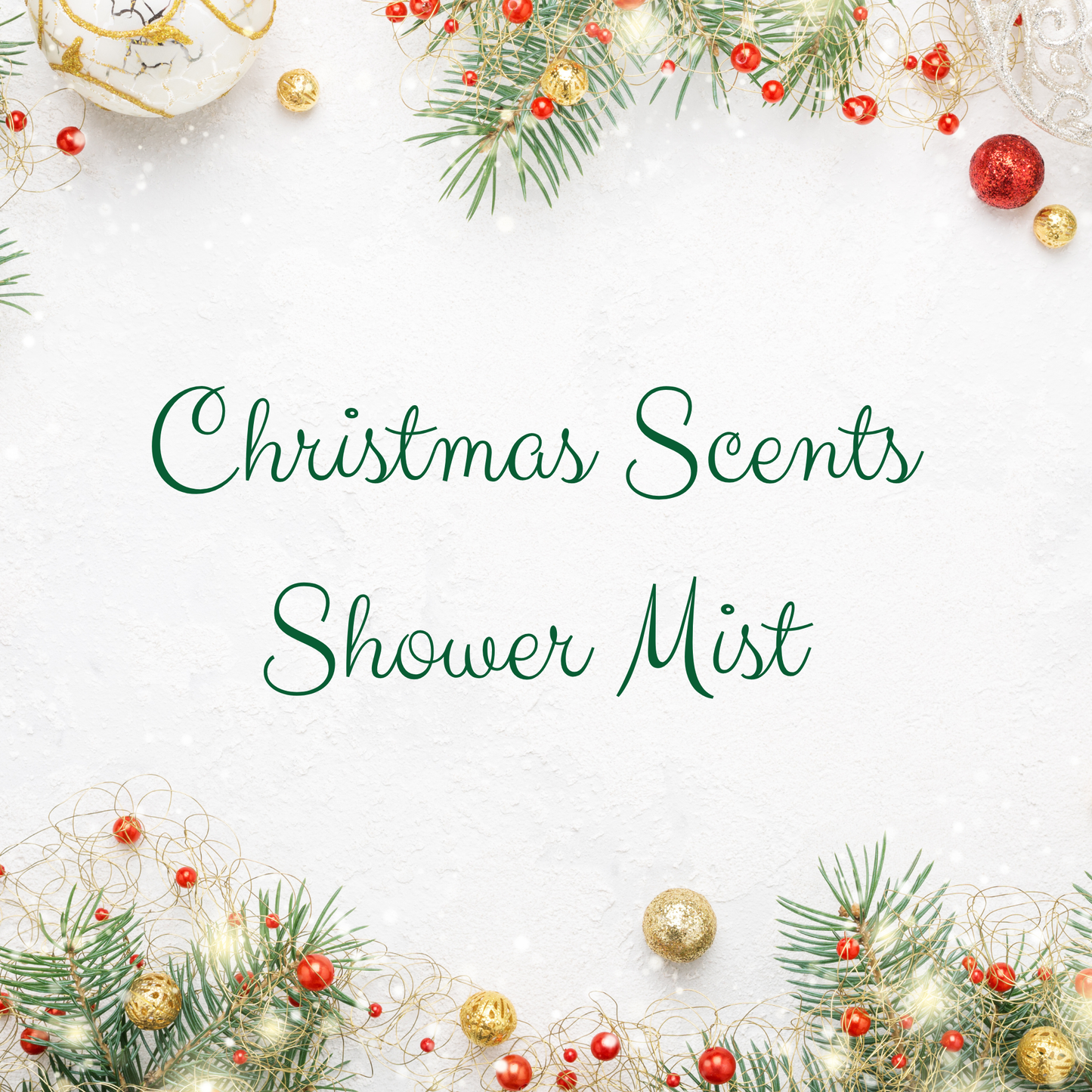 Christmas Scented Shower Mist