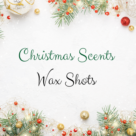 Christmas Scented 1 oz Wax Melt Shots ~ Throw in your warmer and enjoy for days!! Heavily scented! Buy 5 Get 1 FREE ~ No code needed