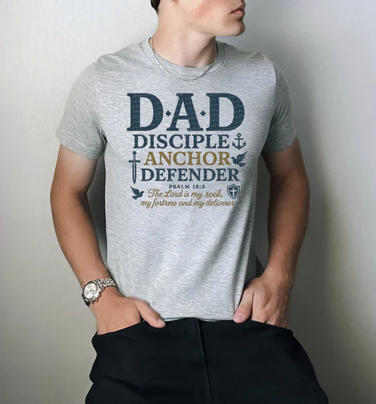 Dad~Anchor~Defender Men's T Shirt