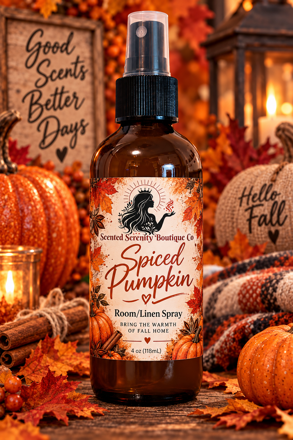 Autumn/Fall Scented Room/Linen Sprays