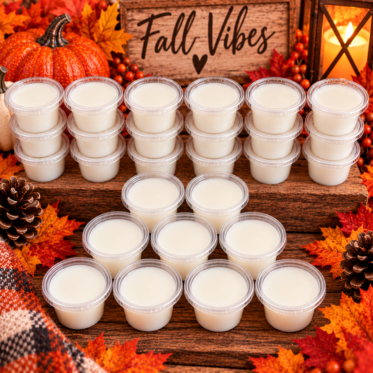 Autumn/ Fall Scented 1 oz Wax Melt Shots ~ Throw in your warmer and enjoy for days!! Heavily scented!