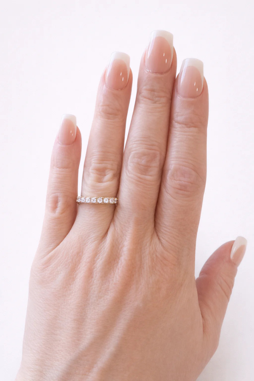 Forever Love Eternity Band Gold or Silver