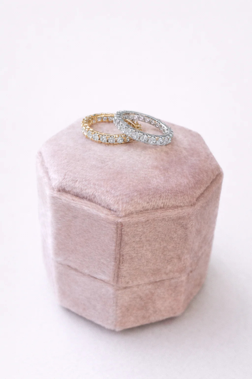 Forever Love Eternity Band Gold or Silver