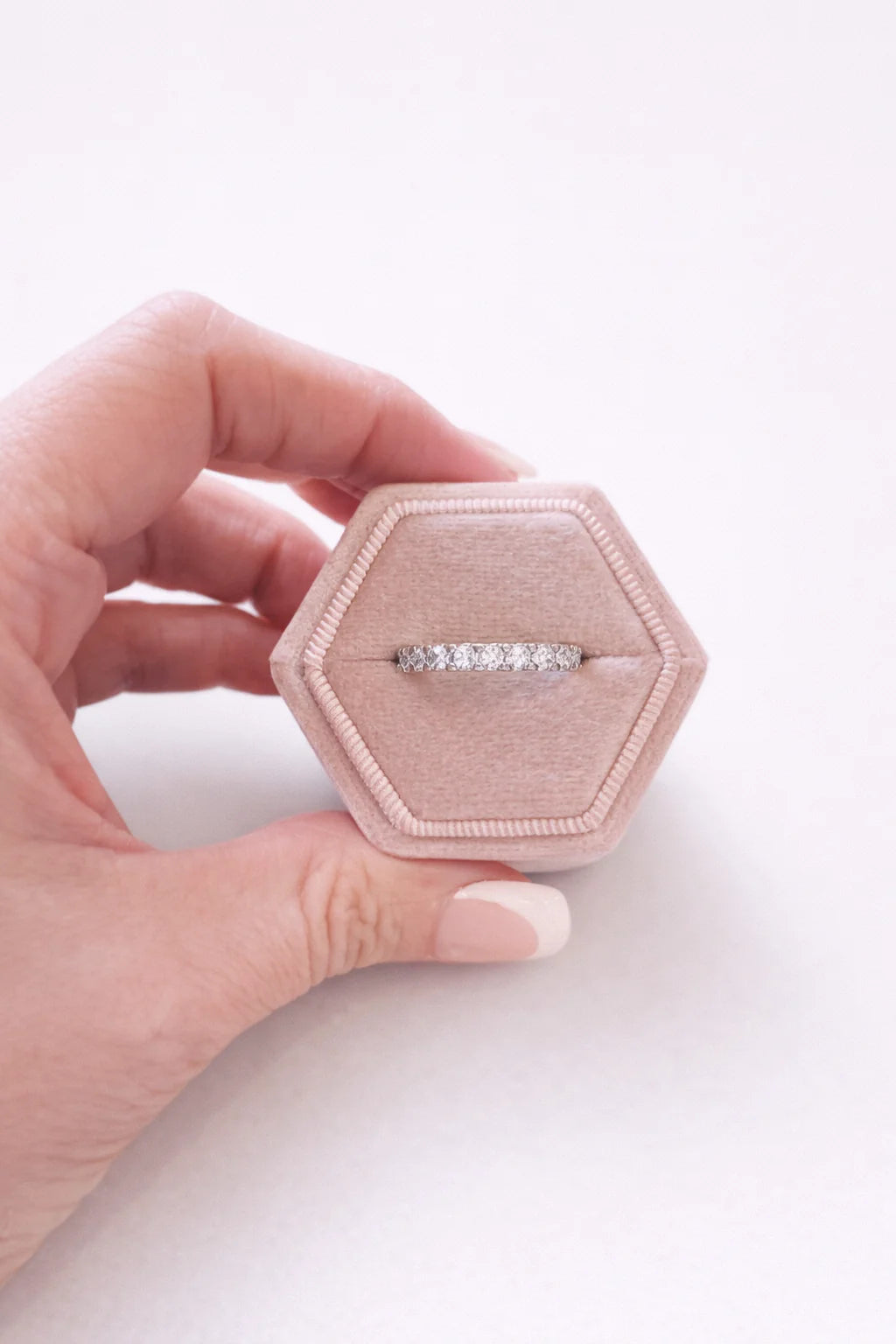 Forever Love Eternity Band Gold or Silver