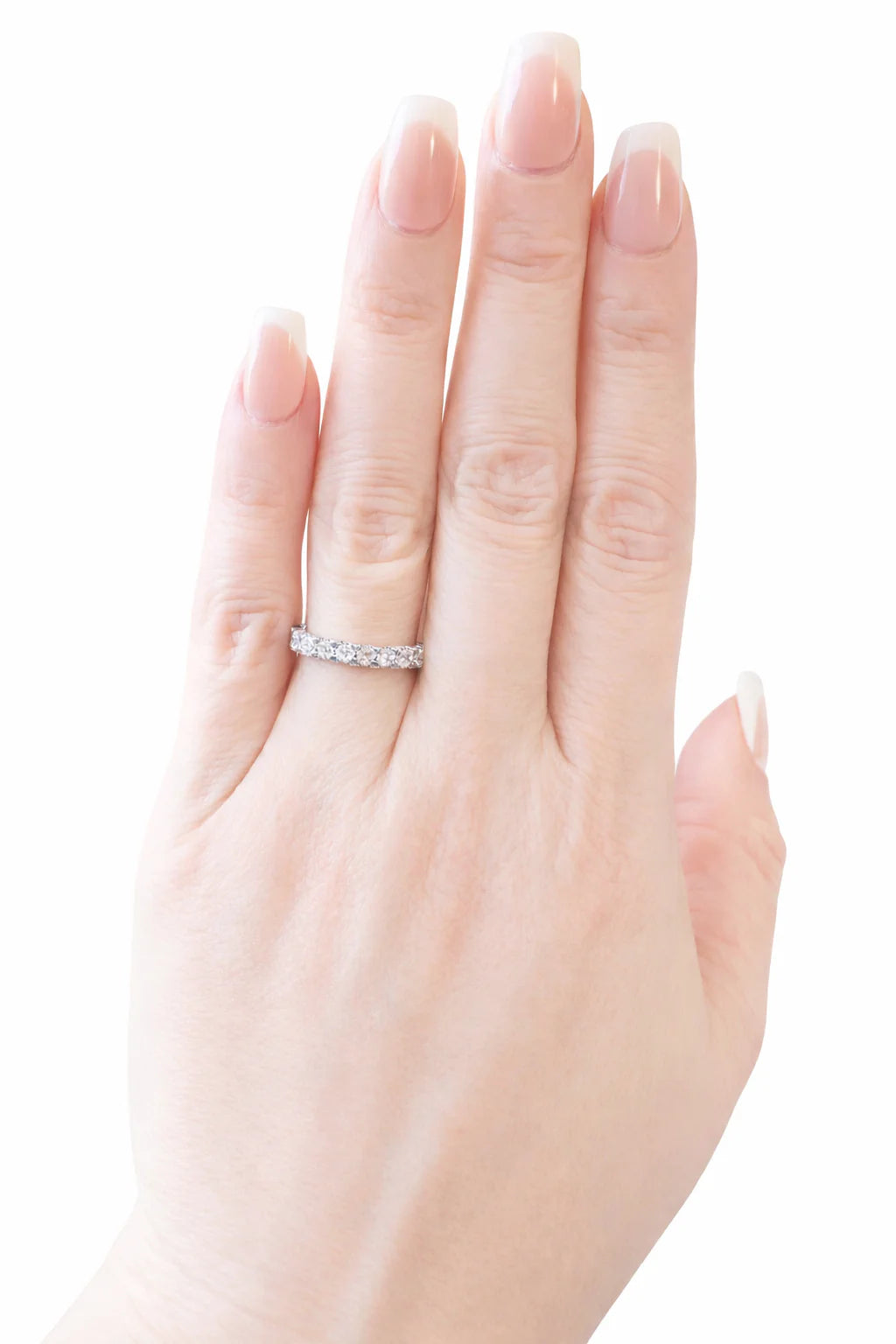 Forever Love Eternity Band Gold or Silver