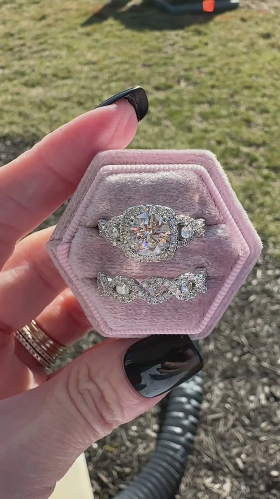 Genevieve 2 Piece Ring Set