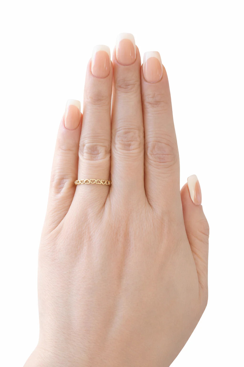 Heart Stacker Ring Gold or SIlver
