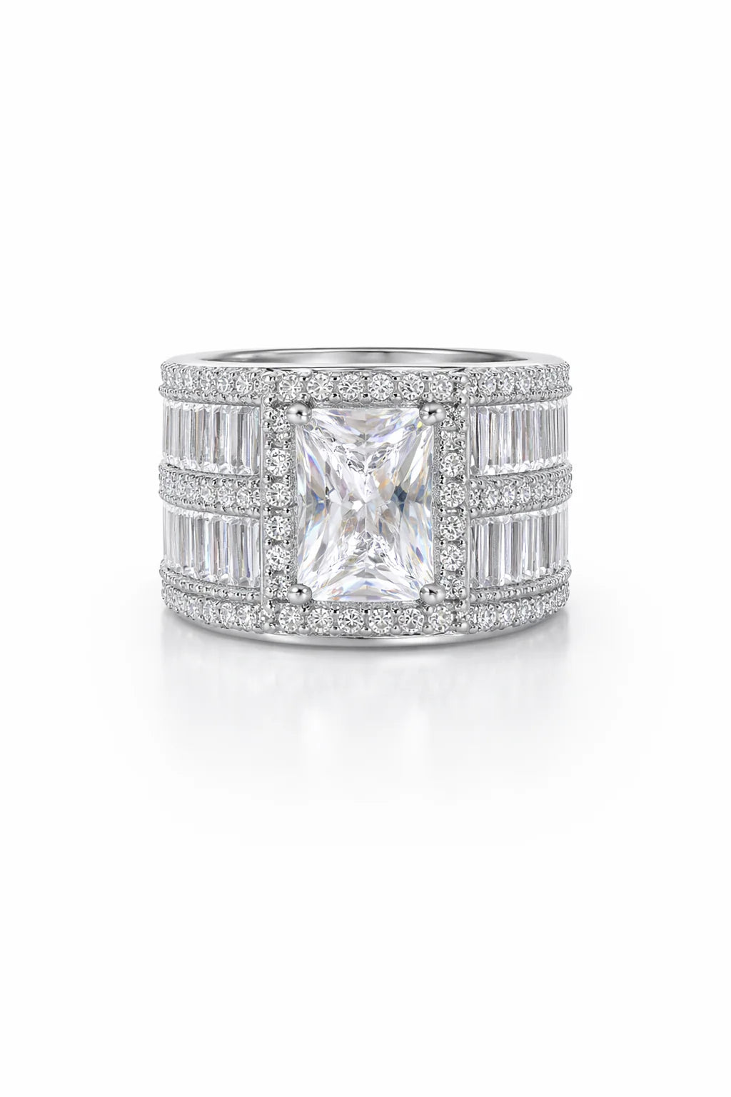Lisa Art Deco Statement Ring