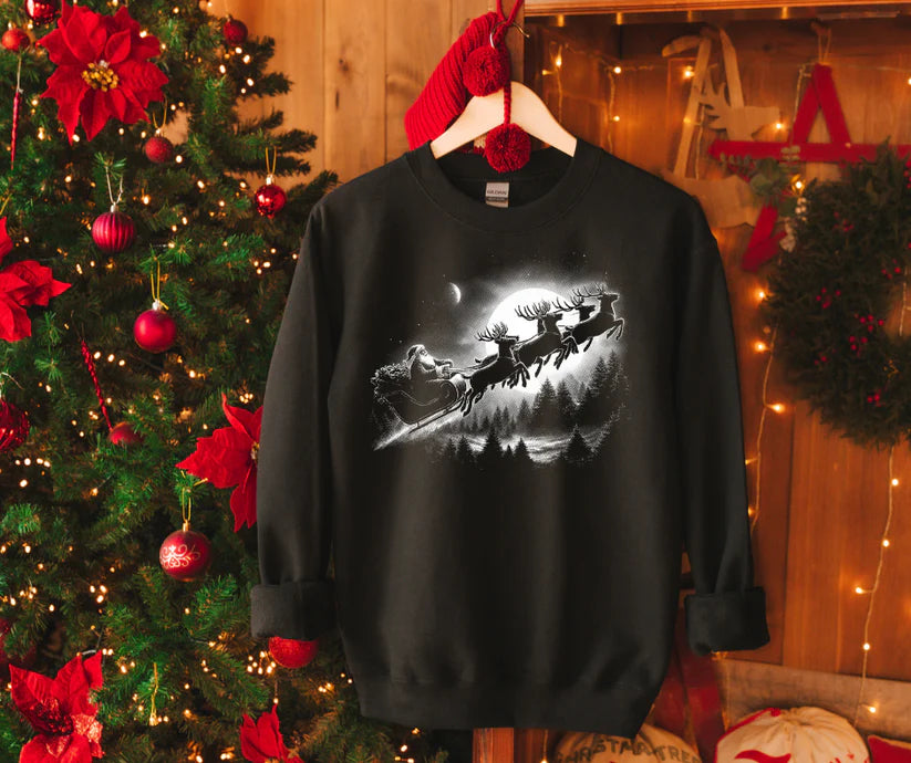 Santa in the Pines T~SHIRT