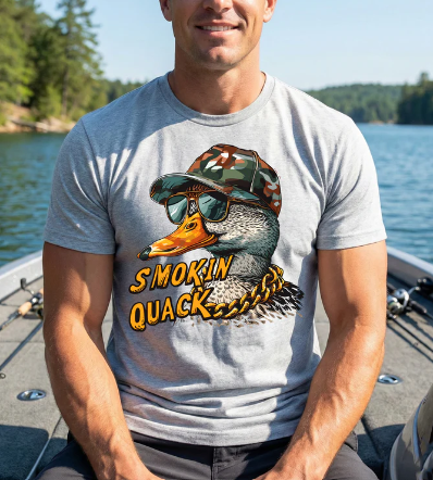 Smokin' Quack Men's T Shirt