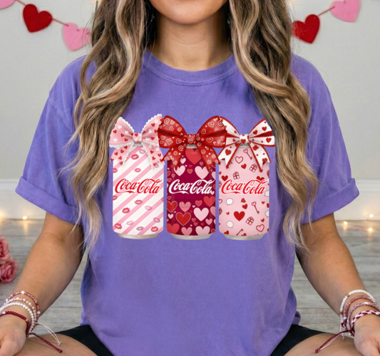Coco Cola Drink Valentine's T Shirt