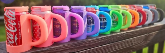 12 oz Standard Can Holder with Lid and Handle