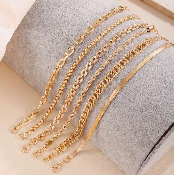 Crowned and Covered in Gold by SSC Bracelet Set~For The Woman That Walks In and Doesn't ask For Permission